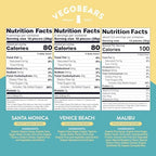 VegoBears Vegan Gummy Bears Variety Pack – Organic Gummy Bears, Vegan Gummies, Organic Candy, Vegan Candy, Gelatin-Free Gummies