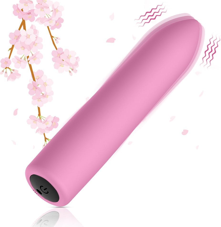 Waterproof 10 Modes Quiet Powerful Handheld Electric Bullet Tool，Bullet Massage Rod Travel Portable Silicone Massage Ball for Women PZ4274