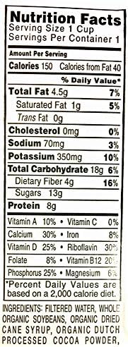 Kikkoman USA Organic Chocolate Soymilk, Dairy-Free & Low-Fat, 24 Pack of 8 fl oz, USDA Approved, Rich Creamy Flavor, Lactose-Free Alternative, Perfect for School Nutrition & Culinary Use