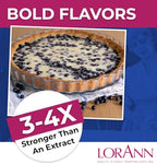 LorAnn Oils Super Strength Flavoring - Used For Candy Making, Flavoring Extracts, Baking, Hard Candy, and Flavor Oils - Bold, Natural Flavors 4X Stronger Than Extracts - Blueberry, 1 fl oz