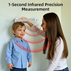 Umimile Portable Height Measurement for Kids- Handheld Cordless Infrared Stadiometer Device for Kids and Adults, Digital Height Measurement Tool Scale 240 cm / 94.5 inches (Blue)