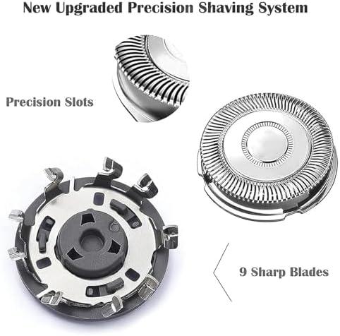 SH70/71 Replacement Heads and Shaver Head Square Cover Cap