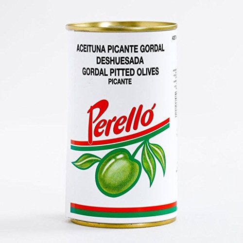 Brindisa Perello Gordal Pitted Olives 150g - Pack of 6