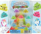 Generic Unicorn Poopsters Figurines Set of 14 Poop Figures Multicolor and Glitter, POO3DW
