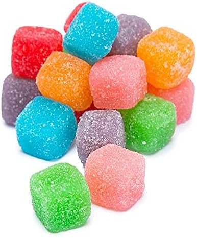 Warheads Chewy Cubes Mildly Sour Wildly Sweet Bag, 5 Ounce Bags - 12 Bags
