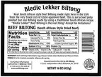 Bledie Lekker® Sliced Beef Biltong One Pound Resealable Bag - 16oz