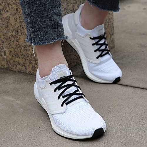 ZHENTOR Elastic Shoe Laces, Elastic No Tie Shoelaces for Sneakers, One Size Fits All Adults and Kids Shoes