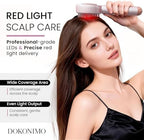 LED Scalp Massager Comb – 3-in-1 Red Light Hair Brush with Vibration & Rollers, FSA,HSA Eligible, Wireless Scalp Massager for Relaxing Daily Hair Care Routine at Home PM084