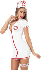 FZYLQY Sexy Lingerie for Women Nurse Costume Halloween Cosplay Women Lingerie Set Naughty Nurse Lingerie Doctor Cosplay