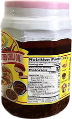 Dragonfly Super Hot Roasted Chili Oil - 340 Grams/12 Ounces
