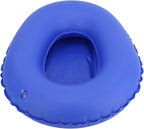 Bed Pans For Elderly Men, Bedpan Washable Portable Air Inflation Blue Bed Pan Bed Pan Inflatable Stool Bedsore Toilet For Elderly Bedridden Disabled Bedbound Patient