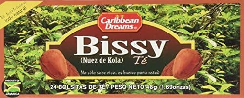 Caribbean Dreams Bissy Tea, 24 Tea Bags (Pack of 3)