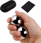 Chinese Baoding Balls for Hand Therapy: 1.57 Inch 1.146lb Meditation Balls for Exercise Stress Balls