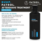 Bump Patrol Original Formula Aftershave Treatment Serum – Razor Bump Stopper and Ingrown Hair Treatment for Men and Women, Ingrown Hair Serum with Salicylic Acid - 2 oz (Pack of 2)