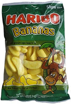 Haribo Bananas | Banana Candy | Crunchy Banana Candy with Soft Core | Haribo Banana Candy | 8.46 Ounce Total