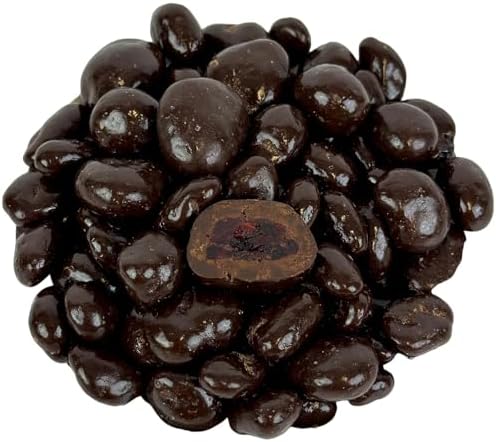 Dark Chocolate Covered Cranberries, 1 Pound