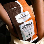 Fresh Roasted Coffee, Organic Guatemala | Single Origin, USDA Organic, Mold & Myco 3rd Party Tested, Kosher | Medium Roast 12 oz Ground