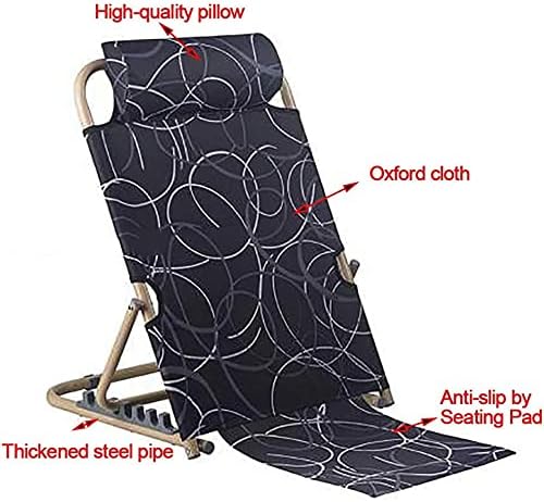 Multi-purpose backrest, back pain, injury, reflux, adjustable sit-ups, bed and chair, adjustable to 7 positions for patients