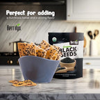 Berrilys Black Seeds - USDA Organic Nigella Sativa, Kalonji & Black Cumin Seeds - Used as Spice and Health Food - Exotic Flavor, Wellness Benefits, Ethical Sourcing, Premium Quality - 2 PACKS (2x16oz)