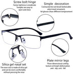 ALWAYSUV Myopia Glasses Black TR90 Frame Shortsighted Distance Eyeglasses For Men Women -1.5 Please kindly note these are not reading glasses