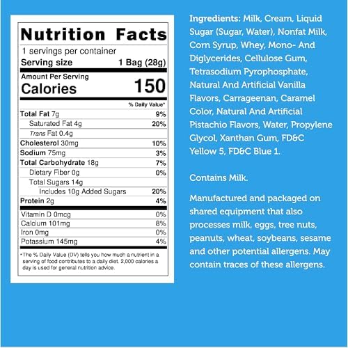 Arctic Farms Freeze Dried Ice Cream that Does Not Melt (Pistachio)