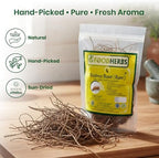 Foodherbs Dried Vetiver Roots | 50 Gms | Khus Khus | Vetiveria Zizanoides | Lavancha | Ramacham | Natural Coolant | Hand-Picked | Thanks Giving