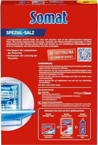 Somat Dishwasher Salt (Case Lot of 5 Boxes)