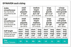 DYNAVEN by Sigvaris Unisex Compression Calf-High Cushioned Socks for Men, Women 20-30mmHg Weight - Closed Toe Design for Everyday Support