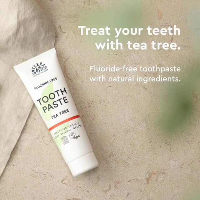 URTEKRAM Tea Tree Toothpaste, 75 ML