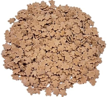 1 Bottle Edible Christmas Gingerbread Man Sprinkles | Cake Cupcakes and Ice Cream Topper Decorations | Edible Sprinkles 3.35 OZ (Gingerbread Man) for Christmas