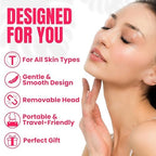 Ice Cube Roller for Face, Eyes & Neck – Silicone Ice Face Roller for Puffiness, Redness, Migraines & Eye Bags – Skin Tightening, Rejuvenation & Cryotherapy Massage Tool for Beauty & Skincare