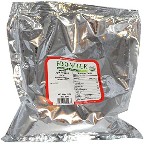 Frontier Bulk Carob Powder, Light Roasted, Organic, 16 Ounce