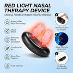 2026 Upgraded Portable Red Light Nasal Therapy Device for Nose & Sinus Comfort, USB Rechargeable Nasal Care Device with Soft Silicone Tips, Easy Home & Travel Use for Seasonal Relief