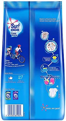 Surf Excel Easy Wash Detergent Powder - 1 kg