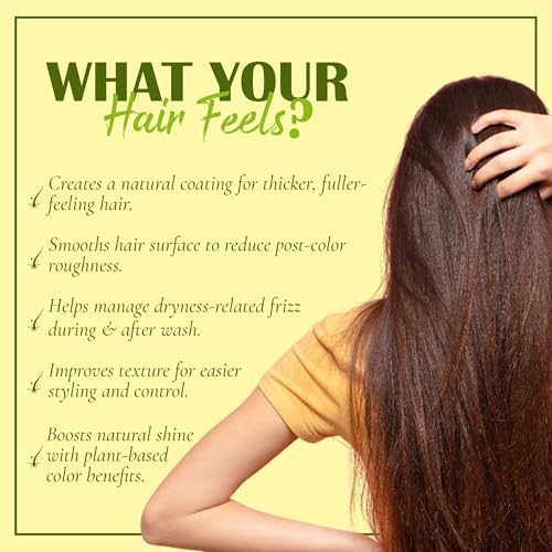 Mi Nature Pure Henna Powder (Lawsonia Inermis) 1Kg - Natural Plant-Based Hair Coloring & Conditioning Treatment - Herbal Hair Care Formula - No Added Preservatives