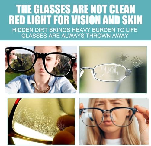 XIRUJNFD Lens Scratch Removal Spray, Eyeglass Scratch Remover, Glasses Lens Scratch Remover, Eyeglass Scratch Repair, Glass Lens Scratch Remover, Scratch Remover for Eyeglasses (1Pcs)