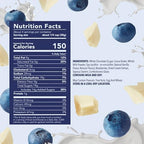Tru Fru Nature's Blueberries Hyper-Dried in Crème, Premium Gourmet Freeze Dried Snack, 4.2 oz