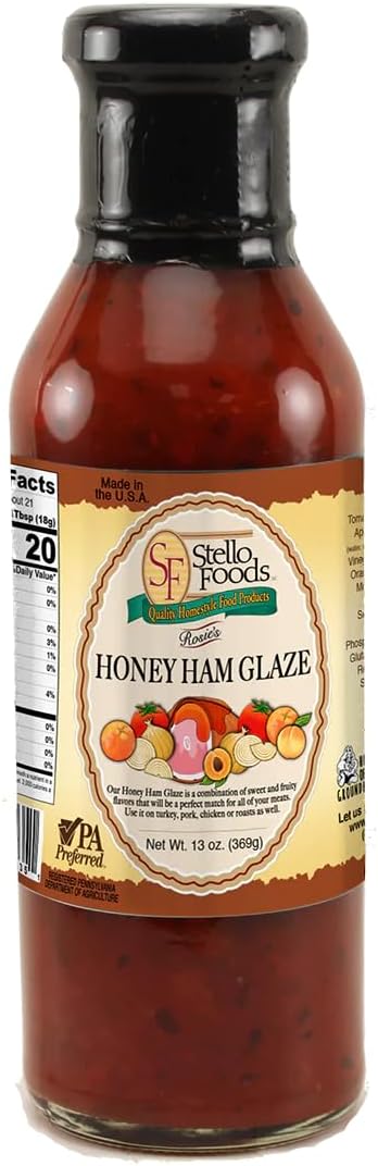 Stello Foods - Rosie's Honey Ham Glaze Marinade 13 oz
