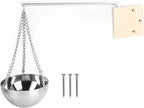 Fdit Sauna Bowl Stainless Steel Aromatherapy Oil Cup Sauna & SPA Essential Oil Holder Sauna Room Accessories 120 Ml