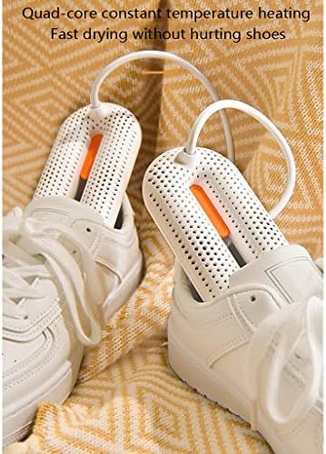 Foot Warmer Portable Intelligent Timing Footwear Dryer Machine with 3 Timer Modes,Shoes Dryer Warmer Suitable for Shoes,Gloves,Socks,ski Boots(White)