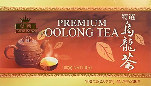 Royal King Premium Oolong Tea 100 Tea Bags