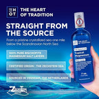 Topical Magnesium Oil Spray Glass Bottle from Ancient Zechstein Sea and Trace Mineral 7 floz - Transdermal Pure Magnesium Spray Oil for Feet, Muscle Relaxation, Leg Cramps, Sleep and Overall Health