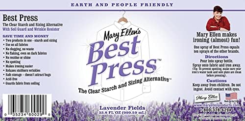 Mary Ellen Products Best Press Refills 33.8 Ounces-Lavender