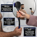 baKblade 3.0 Back Shaver – 23" Handle – Includes 3 Extra Blade Refills – Pain-Free Shave for Men