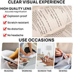 OCCI CHIARI Large Reading Glasses for Women Stylish Square Readers 1.0 1.25 1.50 1.75 2.0 2.25 2.50 2.75 3.0 3.5