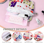 Sanitary Napkin Storage Bag, Period Bags for Teen Girls for School Tampon Bag Sanitary Napkin Disposal Bags Period Pouches for Teen Girls (Cat)