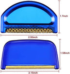 Boao 4 Pieces Sweater Combs to Remove Pilling Sweater Defuzzer Multi-Fabric Shaver and Cashmere Comb Wool Pilling Remover Pills, Fuzz from Clothes(Retro Luxury)