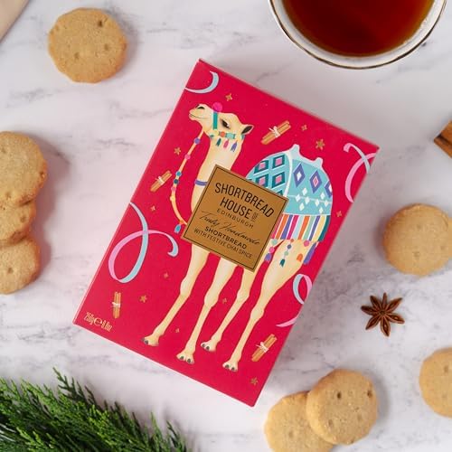Shortbread House of Edinburgh Chai Spice Shortbread, Truly Handmade, 8.8 Ounce (Pack of 1)