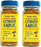 Trader Joe's Cuban Style Citrusy Garlic Seasoning Blend 2.25oz Two Pack