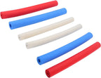 6Pcs Foam Handle Sleeve, Foam Aid Extended Handle Slip Cylindrical Foam Tube Grip Non Slip Utensils Pen Foam Handle Cover Padding Grip for Disabled Elderl